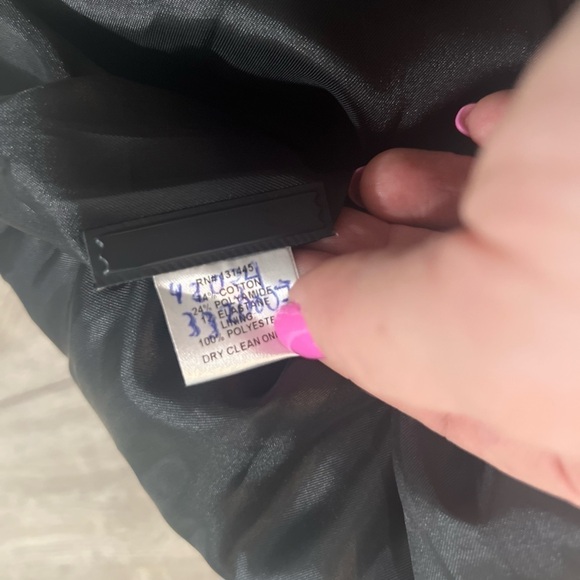 WHIT lib Sheath Dress Cocktail Black White Size 2 Sleeveless Career - Picture 9 of 14